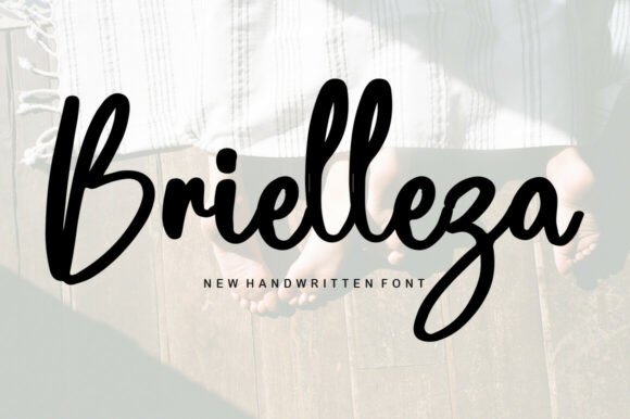 Brielleza: A Refined Script Font for Editorial Design