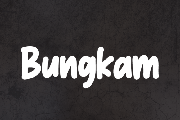 Bungkam: A Modern Typeface for Digital Design