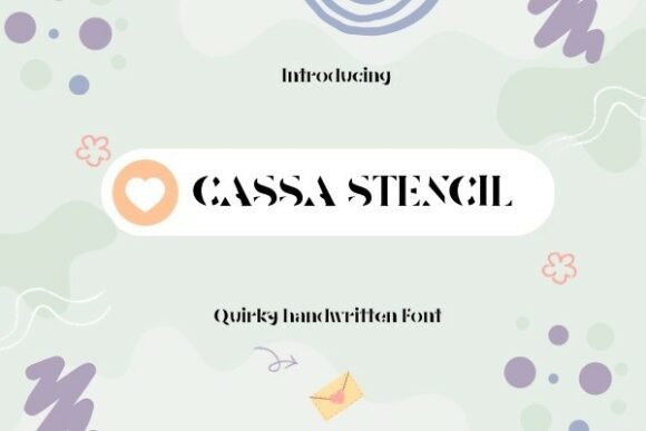 Cassa Stencil: A Distinctive Typeface for Web Design