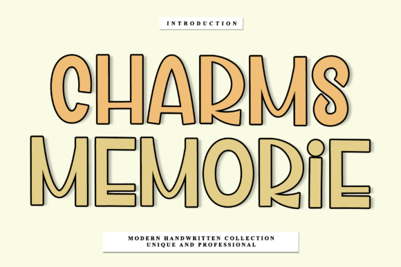 Charms Memorie: A Handwritten Font for Branding