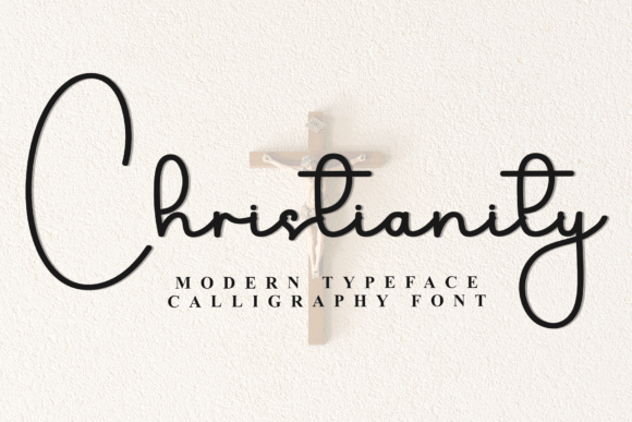 Christianity Typeface: A Festive Font for Branding
