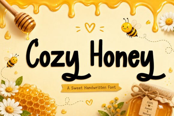 Cozy Honey Font: A Warm Typeface for Branding