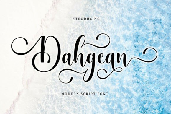 Dahgean: The Script Font That Elevates Campaigns