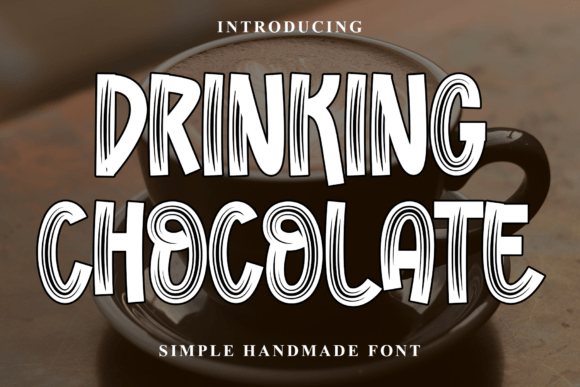 Drinking Chocolate Font Review for Web Design