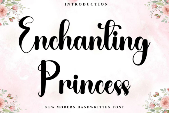 Enchanting Princess: A Festive Typeface for Holiday Campaigns