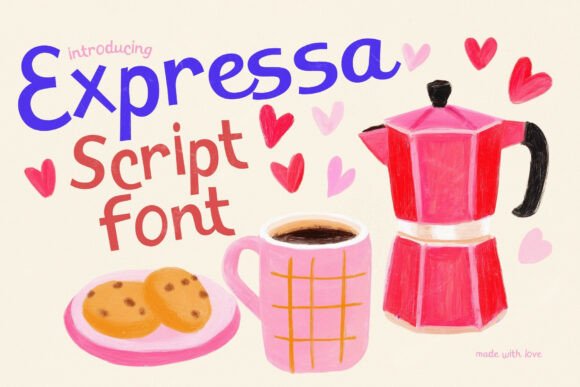 Expressa: A Playful Script Font for Editorial Design
