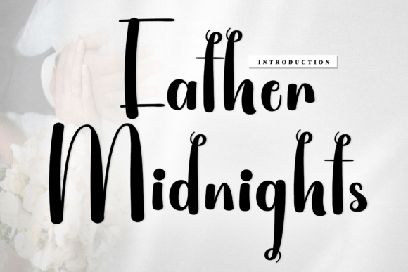 Father Midnights: A Handwritten Typeface for Editorial Charm
