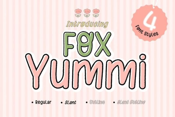 Fox Yummi: A Playful Typeface for Branding
