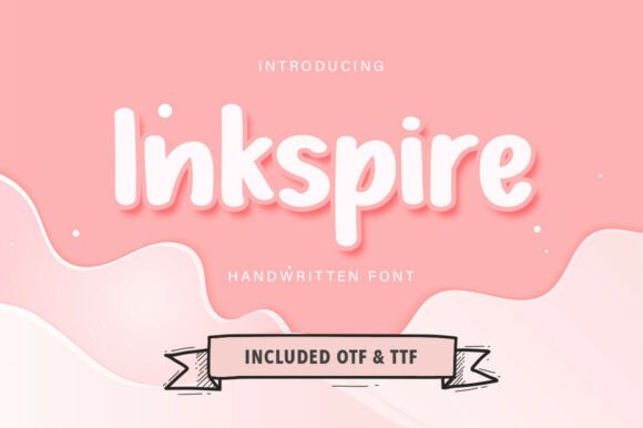 Inkspire Font: A Playful Typeface for Editorial Design
