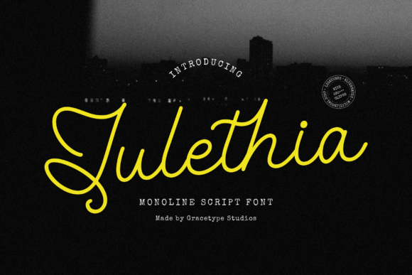 Julethia: A Premium Script Font for Branding