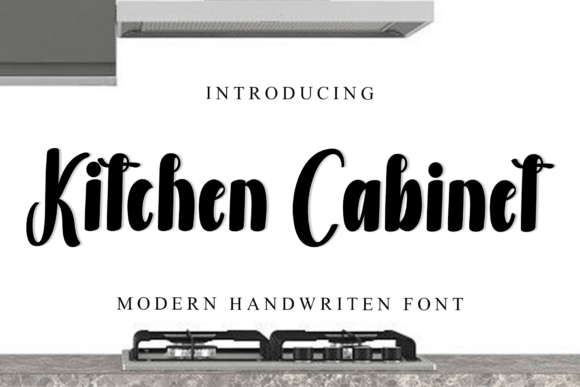 Kitchen Cabinet Font: Elevating Web Design