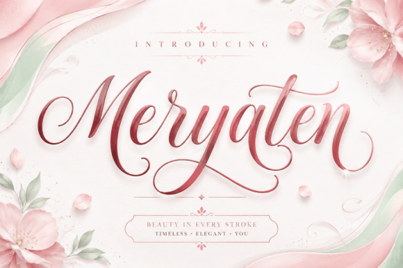 Meryaten Font: Elevating Campaign Visuals