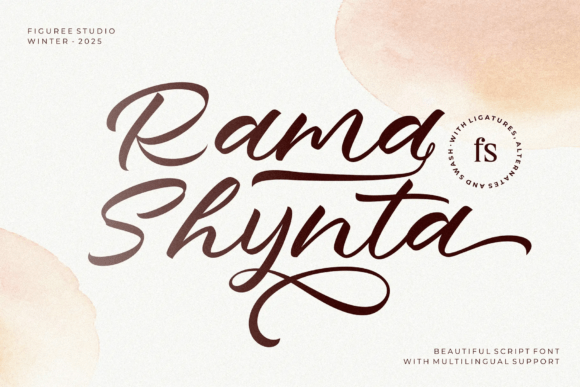 Ramashynta: A Script Font That Elevates Brand Identity