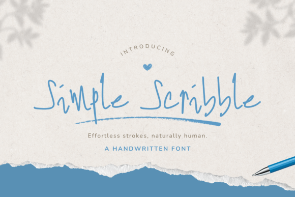 Simple Scribble Font: Elevate Your Brand Identity