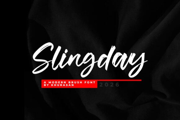 Slingday: A Handwritten Font for Authentic Branding