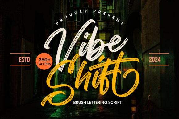 Vibe Shift Typeface for Bold Campaigns