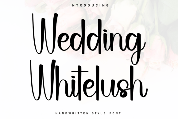 Wedding Whitelush Font for Elegant Branding